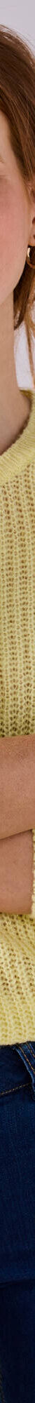 Pull col tunisien, maille anglaise toucher doux (jaune pâle) Pull col tunisien, maille anglaise toucher doux (jaune pâle)
